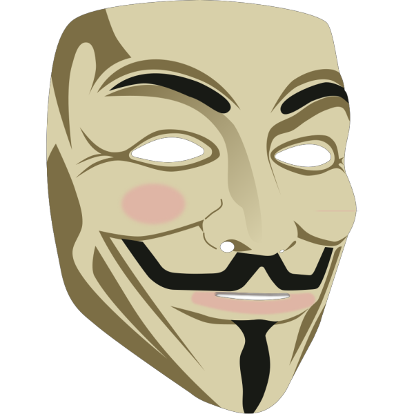 Guy Fawkes Mask PNG Clip art