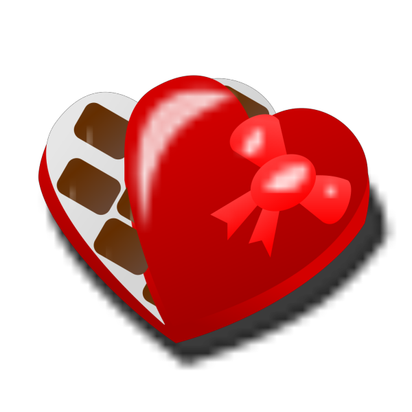 Valentine Chocolate Box PNG Clip art