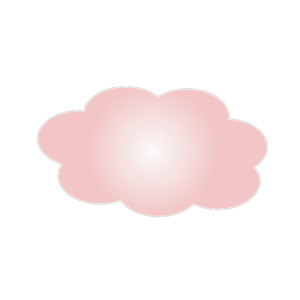 Light Pink Clouds PNG Clip art