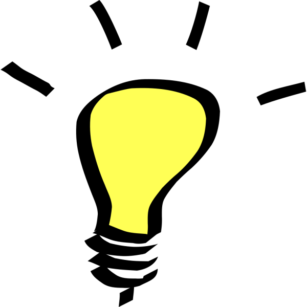 Light Bulb Svg PNG Clip art