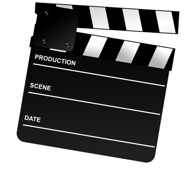 Movie Clapper Board PNG, SVG Clip art for Web - Download Clip Art, PNG ...