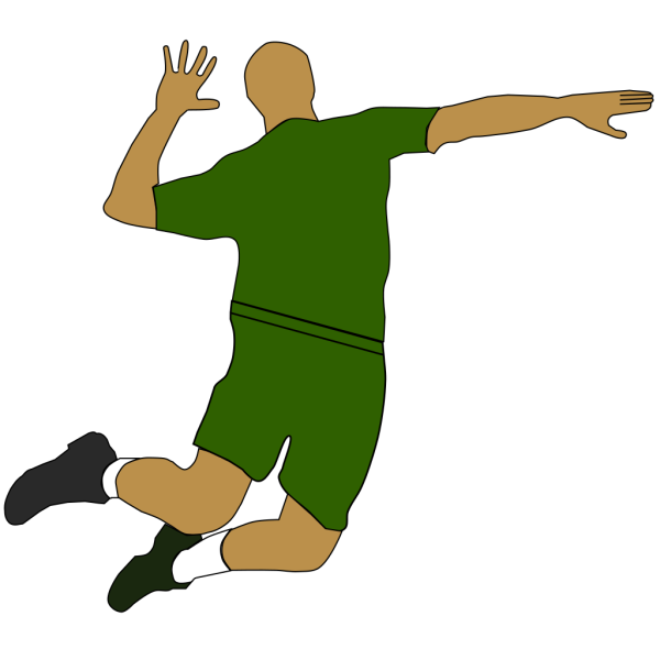 Volleyball Spike PNG Clip art