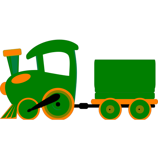  Toot Toot Train And Carriage  PNG Clip art