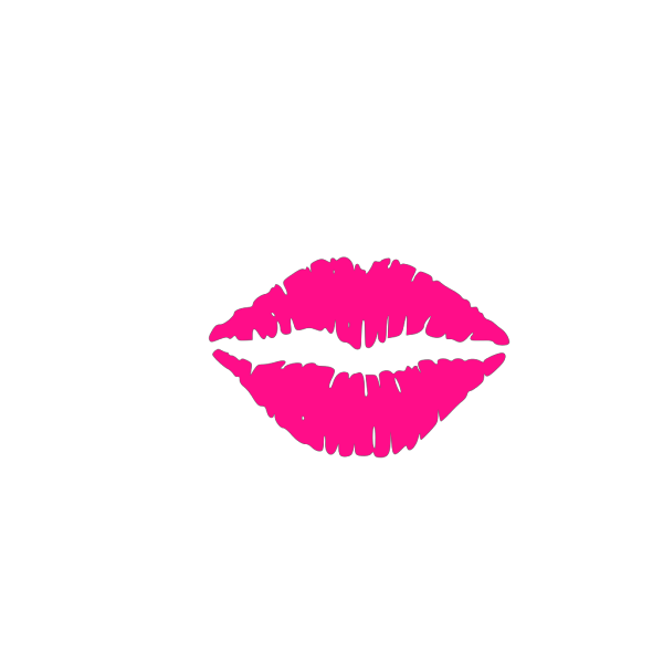 Hot Pink Lips PNG Clip art