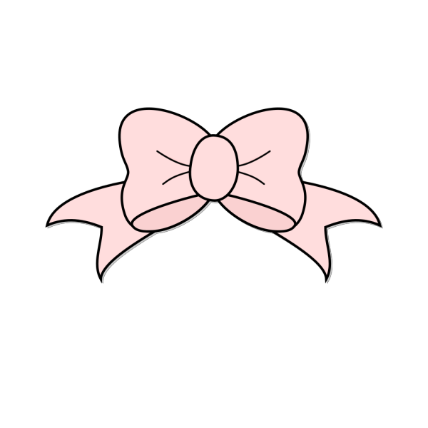 Pink Bow  PNG Clip art