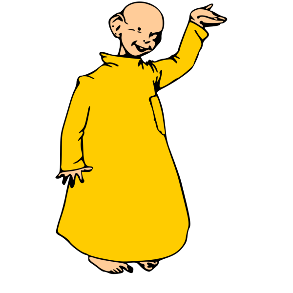 Kid Dressed In Yellow PNG Clip art