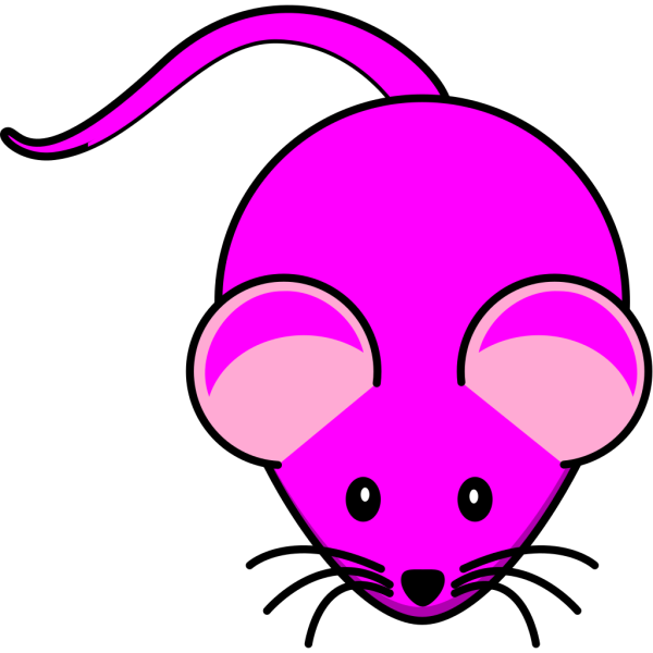 Pink Mouse PNG Clip art