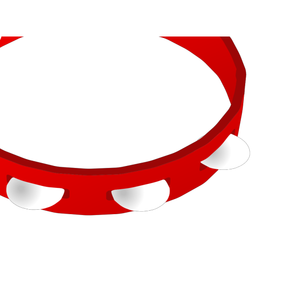 Tambourine Outline PNG Clip art