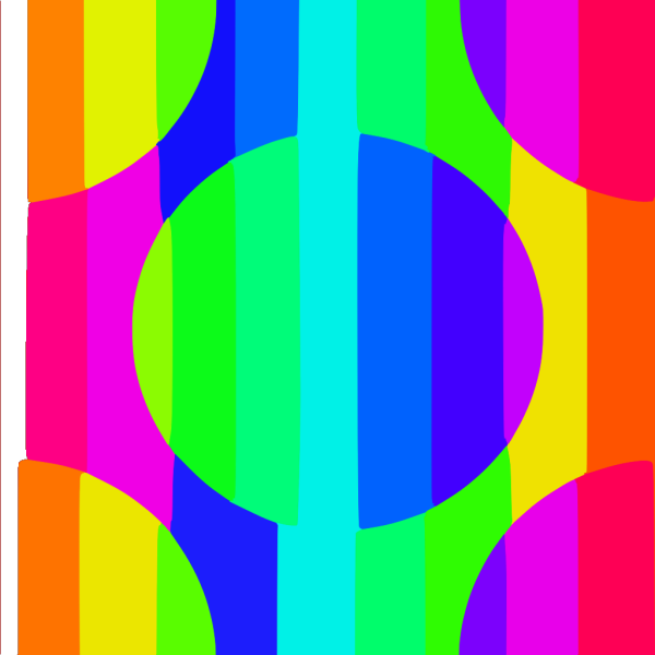 Rainbow Wallpaper Tile PNG Clip art