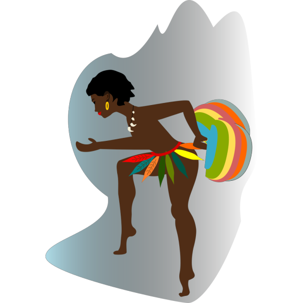 African Dancer PNG Clip art