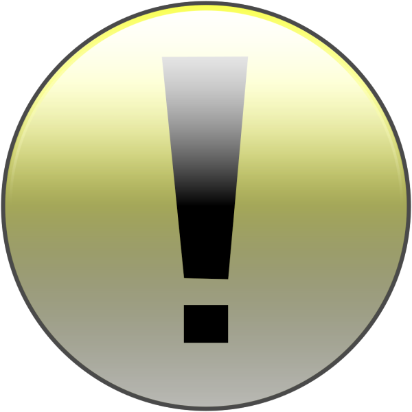 Attention Yellow PNG images