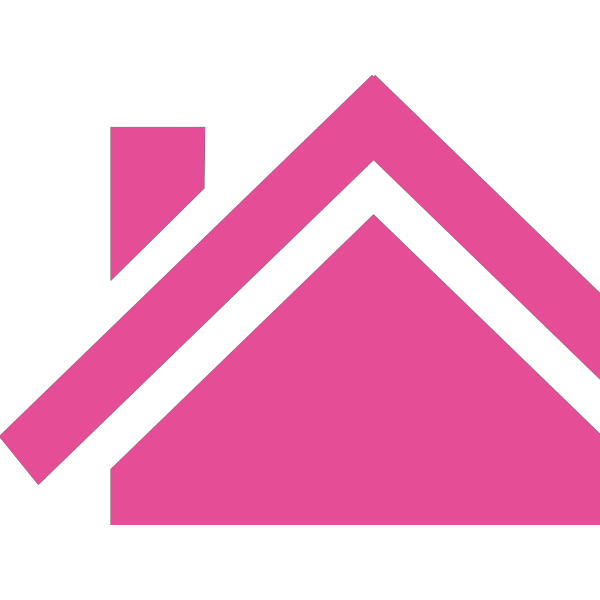 Pink House PNG Clip art