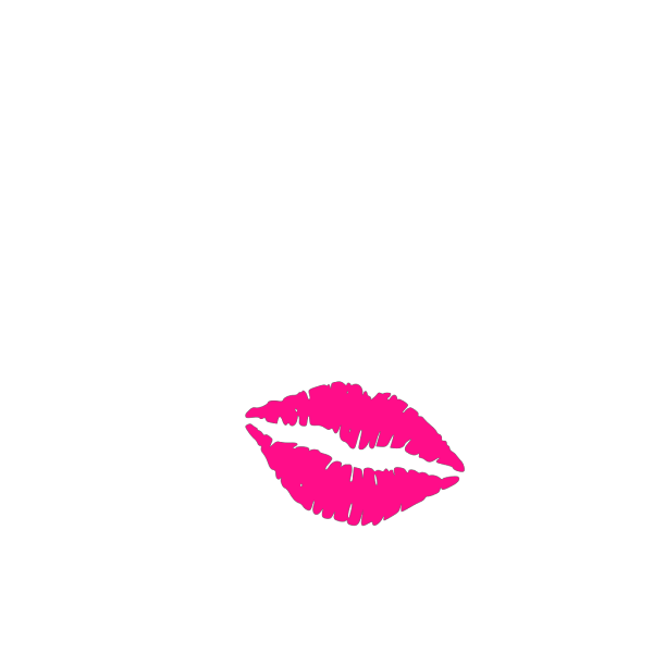 Hot Pink Lips PNG Clip art