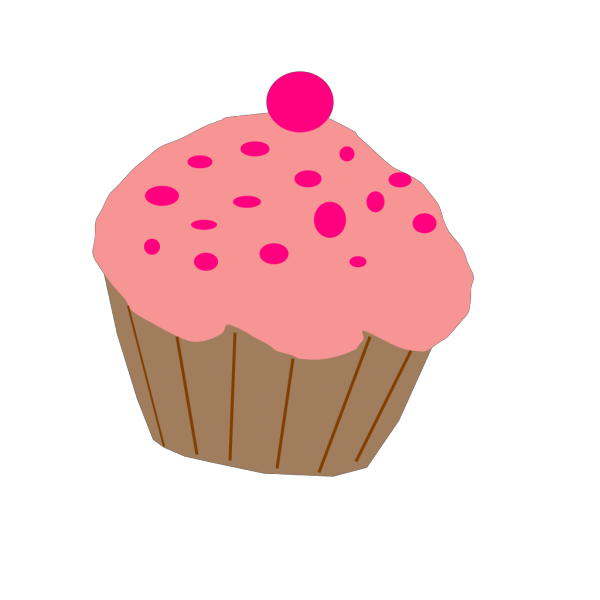 Pink Cupcake PNG Clip art