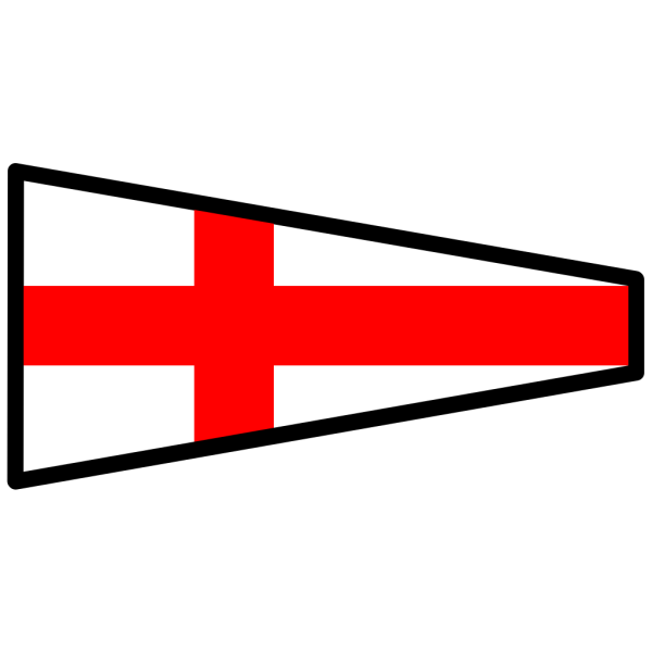 International Maritime Signal Flag 8 PNG Clip art