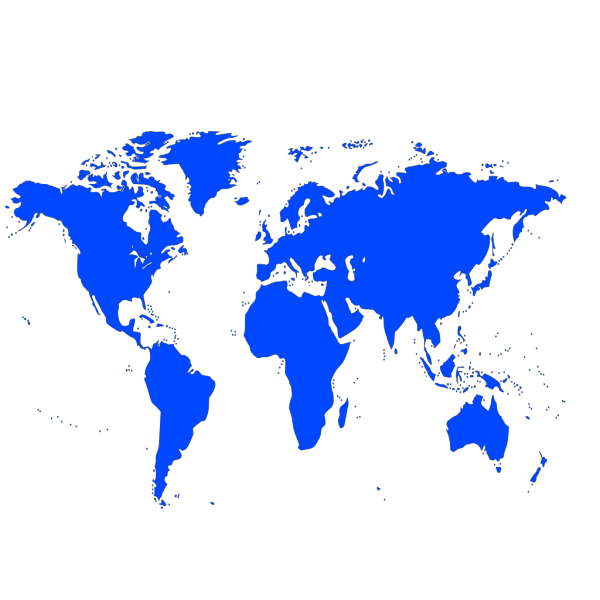 World Map with Grid PNG Clip art