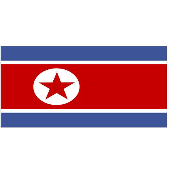 North Korea National Flag PNG Clip art