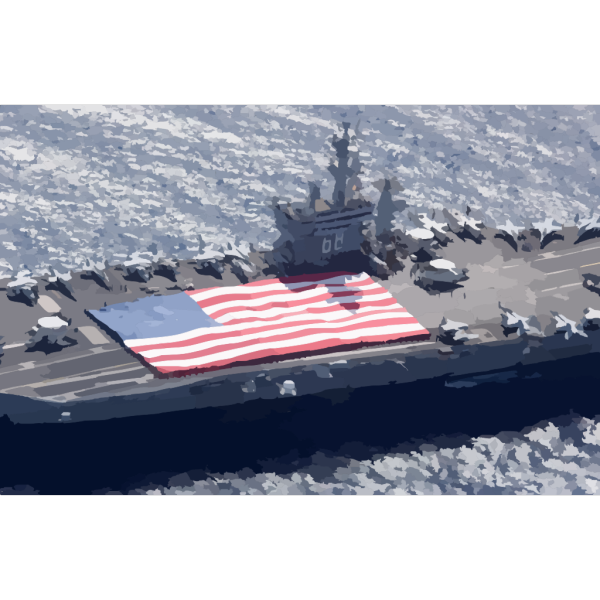 Uss Nimitz (cvn 68) And Carrier Air Wing Eleven (cvw-11) Personnel Participate In A Flag Unfurling Rehearsal PNG Clip art