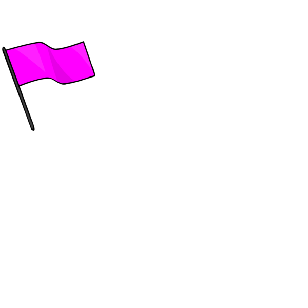 Pink Flag PNG Clip art