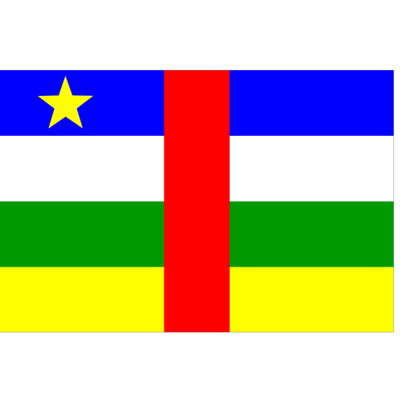 Flag Of Central African Republic PNG Clip art