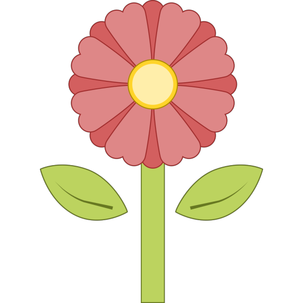 Pink Flower 15 PNG Clip art