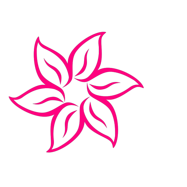 Magenta Flower Image PNG Clip art