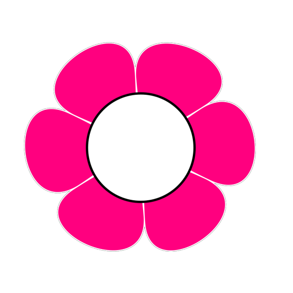 1 Pink  Flower PNG Clip art