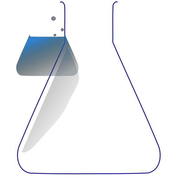 Chemistry Flask PNG Clip art