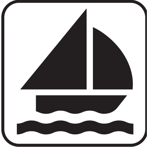 Boat Sailing 1 PNG Clip art