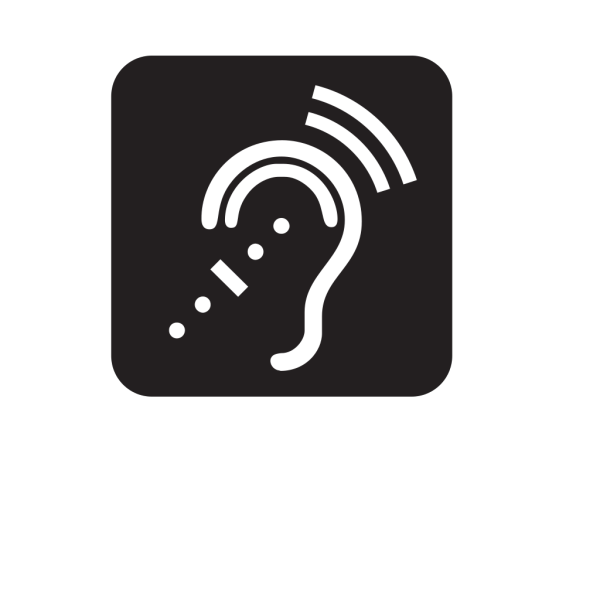 Assisstive Listening Systems Black PNG Clip art