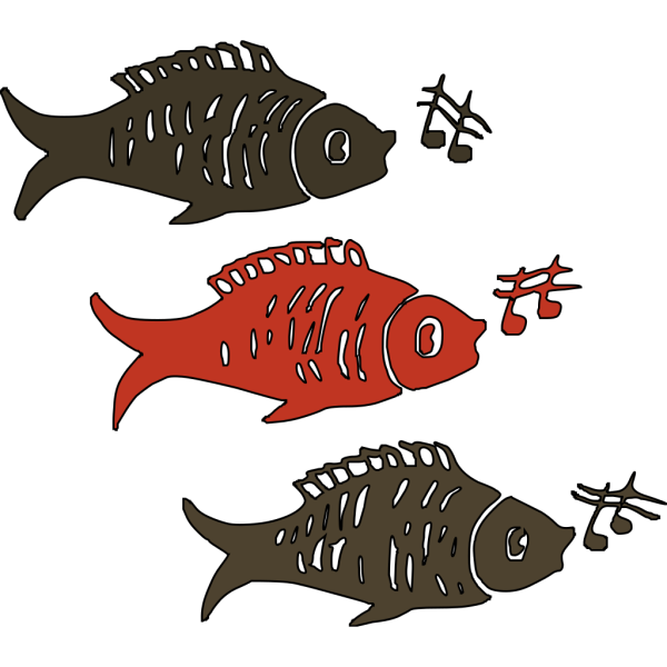 Singing Fish PNG Clip art