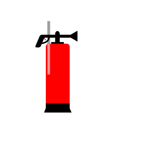 Fire Extinguisher Black PNG Clip art