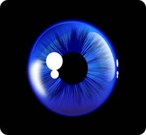 Deep Blue Eye PNG Clip art