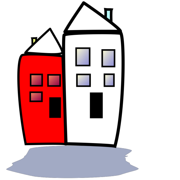 Homes Clipart 5 PNG images
