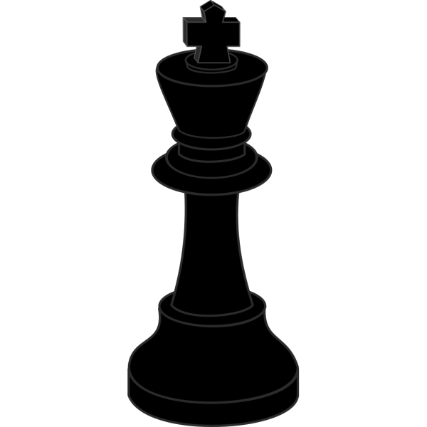 Chess Piece Black Bishop PNG Clip art
