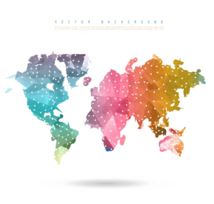 Abstract World Map PNG Picture PNG Clip art