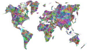Abstract World Map PNG Transparent PNG Clip art