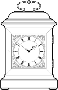 Bracket Clock PNG Transparent Image PNG Clip art