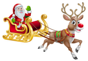 Christmas Reindeer Transparent PNG PNG Clip art