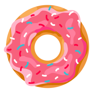 Donut Transparent Background PNG Clip art