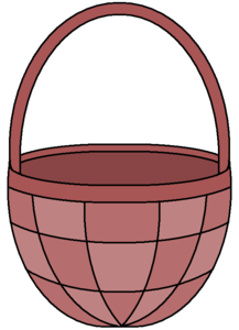 Empty Easter Basket PNG Image PNG Clip art
