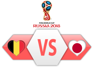 FIFA World Cup 2018 Belgium VS Japan PNG Image PNG Clip art