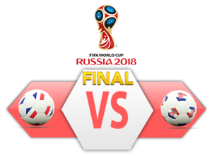 FIFA World Cup 2018 Final Match France VS Croatia PNG Clipart PNG Clip art