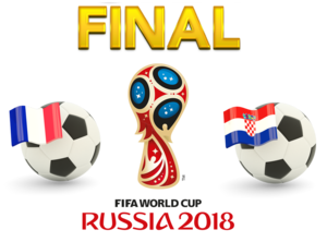 FIFA World Cup 2018 Final Match France VS Croatia PNG Photos PNG Clip art