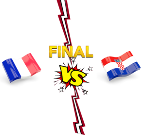 FIFA World Cup 2018 Final Match France VS Croatia PNG Transparent Image PNG Clip art