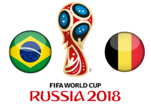 FIFA World Cup 2018 Quarter-Finals Brazil VS Belgium PNG Photos PNG Clip art