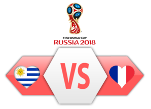 FIFA World Cup 2018 Quarter-Finals Uruguay VS France PNG Clipart PNG Clip art