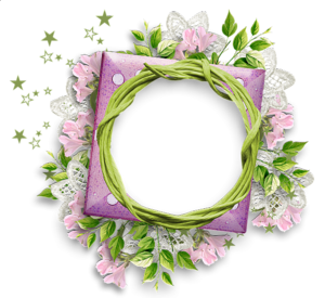 Floral Round Frame PNG Photos PNG Clip art
