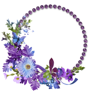 Floral Round Frame PNG Transparent Image PNG Clip art