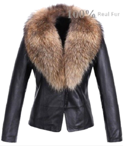 Fur Lined Leather Jacket PNG Photos PNG Clip art